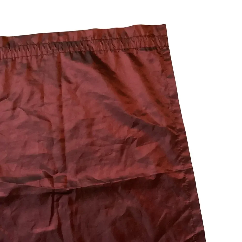 Faux Taffeta Curtain Panel